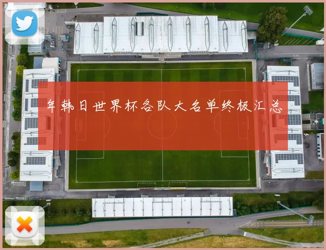 年韩日世界杯各队大名单终极汇总