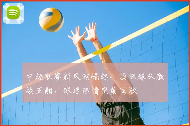 中超联赛新风潮崛起,顶级球队激战正酣,球迷热情空前高涨
