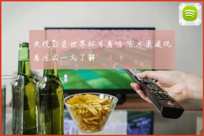 央视影音世界杯可看吗 官方渠道观看方式一文了解